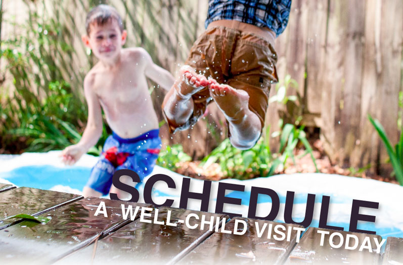 schedule a well child visit